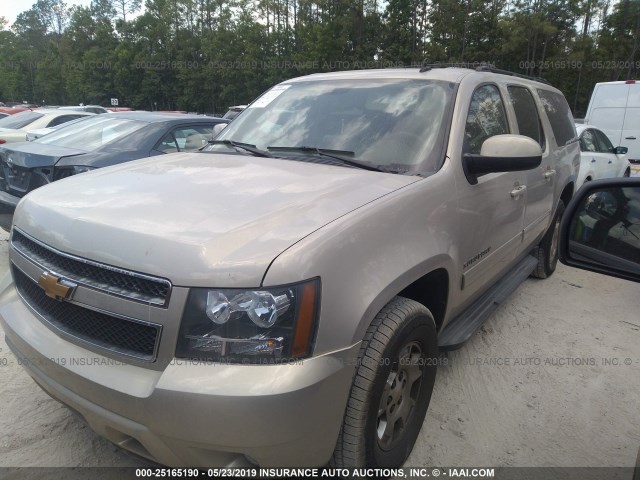 1GNSCJE05CR130538 - 2012 CHEVROLET SUBURBAN C1500 LT TAN photo 2