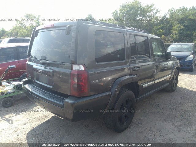 1J8HG48K76C273478 - 2006 JEEP COMMANDER 灰色 照片 4
