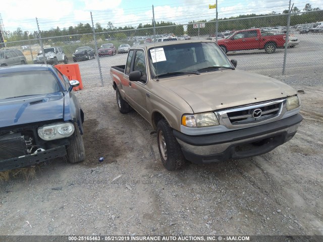 4F4YR16U51TM09885 - 2001 MAZDA B3000 CAB PLUS GOLD photo 1