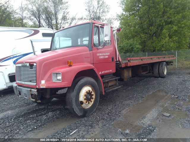 1FV6HFBA5PL446864 - 1993 FREIGHTLINER MEDIUM CONVENTION FL70 RED photo 2