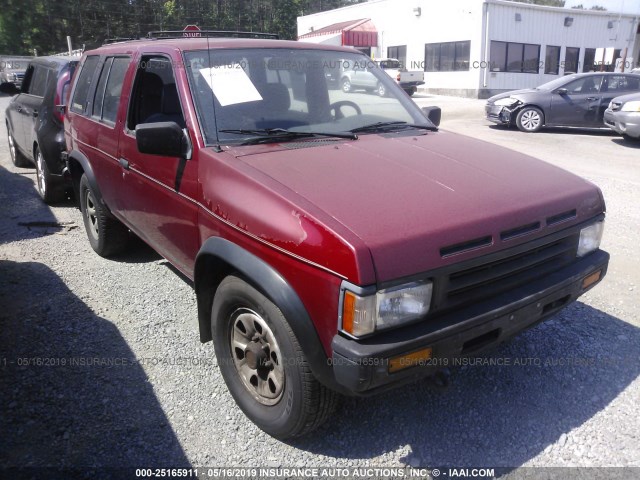 JN8HD17S4SW011270 - 1995 NISSAN PATHFINDER XE/LE RED photo 1
