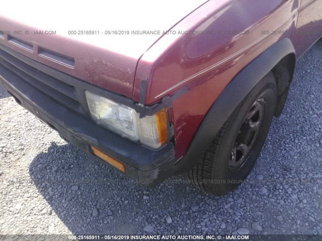 JN8HD17S4SW011270 - 1995 NISSAN PATHFINDER XE/LE RED photo 6