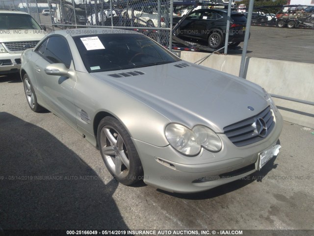 WDBSK75F43F008630 - 2003 MERCEDES-BENZ SL 500R SILVER photo 1