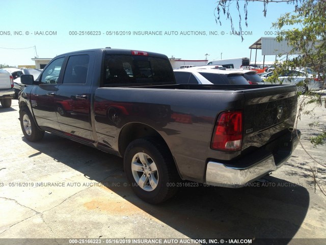 1C6RR6TT7KS593649 - 2019 RAM 1500 CLASSIC SLT GRAY photo 3