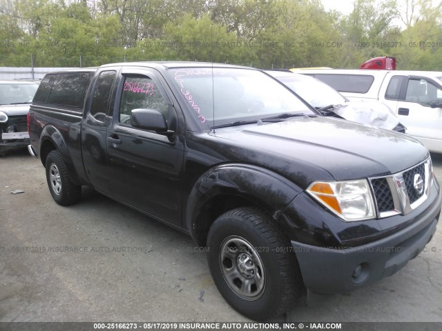 1N6BD06T67C409382 - 2007 NISSAN FRONTIER KING CAB XE BLACK photo 1