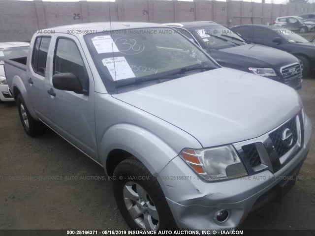 1N6AD0ER9DN750244 - 2013 NISSAN FRONTIER SILVER photo 1