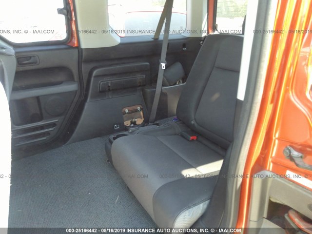 5J6YH18534L015298 - 2004 HONDA ELEMENT EX ORANGE photo 8