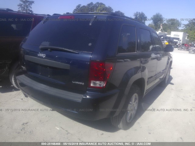 1J4GR48K15C556724 - 2005 JEEP GRAND CHEROKEE LAREDO/COLUMBIA/FREEDOM 蓝色 照片 4