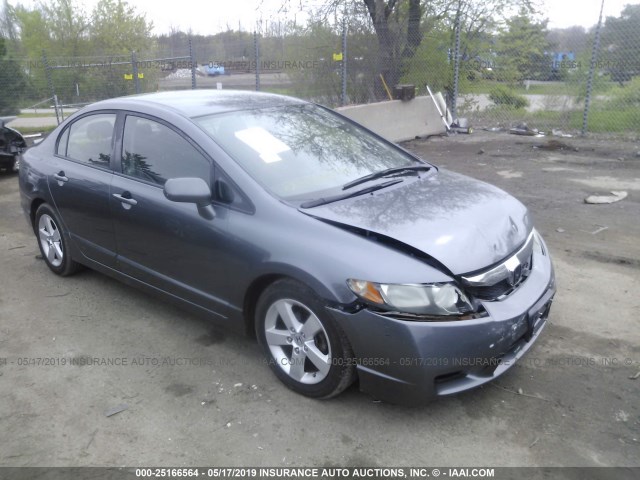 19XFA1F68AE000104 - 2010 HONDA CIVIC GRAY photo 1