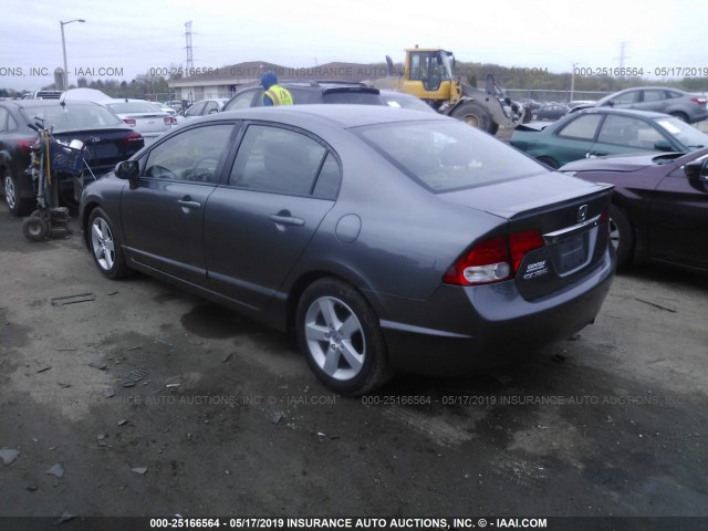 19XFA1F68AE000104 - 2010 HONDA CIVIC GRAY photo 3