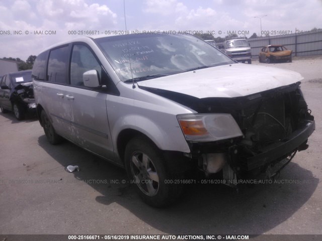 1D8HN54P48B152504 - 2008 DODGE GRAND CARAVAN SXT WHITE photo 1