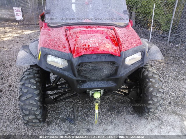 4XAVE76A2DB143646 - 2013 POLARIS RZR 800 S RED photo 6