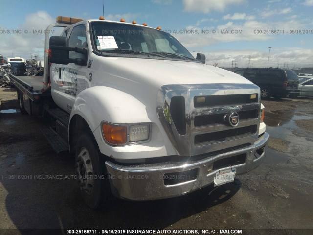 3FRWX6FC3BV401727 - 2011 FORD F650 SUPER DUTY WHITE photo 1