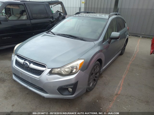 JF1GPAL6XCH232763 - 2012 SUBARU IMPREZA BLUE photo 2