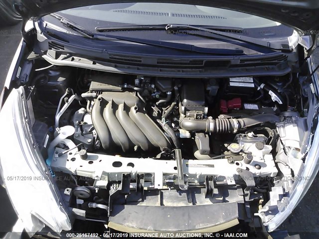 3N1CE2CPXGL375641 - 2016 NISSAN VERSA NOTE S/S PLUS/SV/SL/SR GRAY photo 10