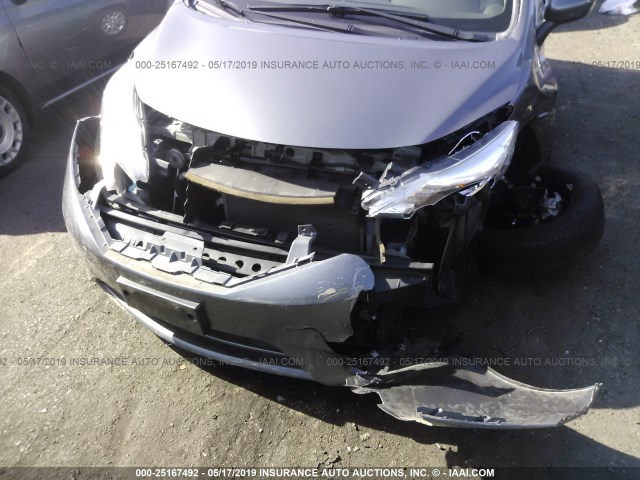 3N1CE2CPXGL375641 - 2016 NISSAN VERSA NOTE S/S PLUS/SV/SL/SR GRAY photo 6