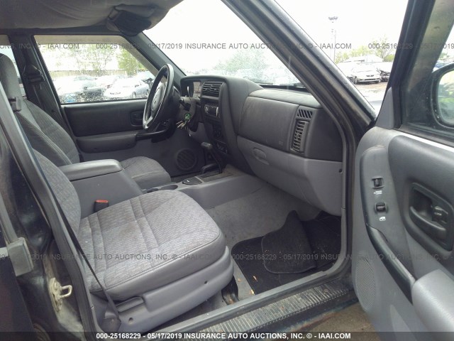 1J4FJ68S7WL163651 - 1998 JEEP CHEROKEE SPORT/CLASSIC შავი ფოტო 5