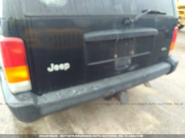 1J4FJ68S7WL163651 - 1998 JEEP CHEROKEE SPORT/CLASSIC შავი ფოტო 6