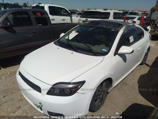 JTKDE3B79A0305067 - 2010 TOYOTA SCION TC WHITE photo 2