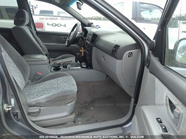 KNDJD735985827454 - 2008 KIA SORENTO EX/LX GRAY photo 5