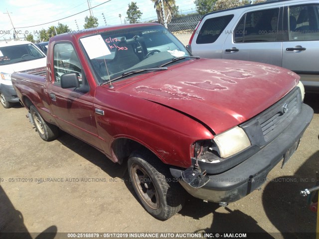 4F4YR12C2XTM46477 - 1999 MAZDA B2500 RED photo 1