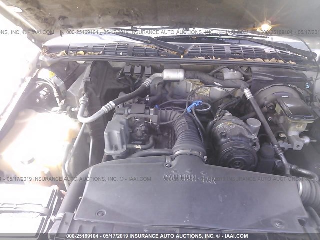 1GCCS1447R8190923 - 1994 CHEVROLET S TRUCK S10 GRAY photo 10