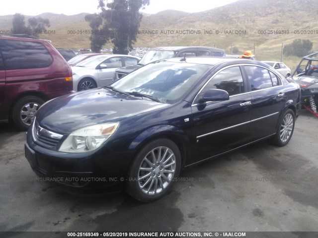 1G8ZV57777F188171 - 2007 SATURN AURA XR BLUE photo 2