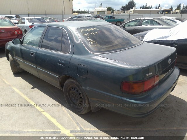 4T1BG12K0TU917246 - 1996 TOYOTA CAMRY DX/LE/XLE GREEN photo 3