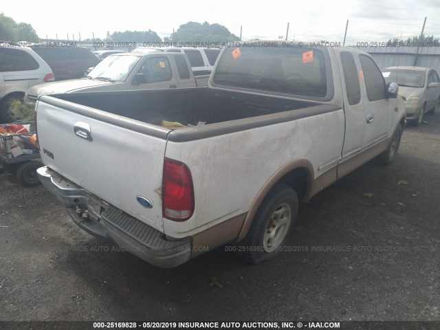 1FTDX176XVNA76364 - 1997 FORD F150 WHITE photo 4