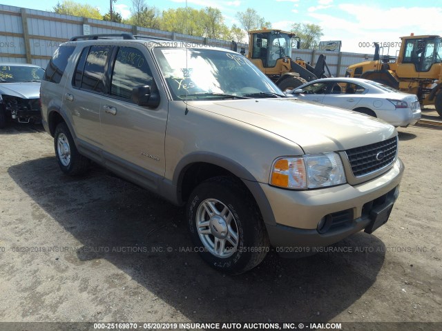 1FMZU73E32ZC18116 - 2002 FORD EXPLORER XLT GOLD photo 1