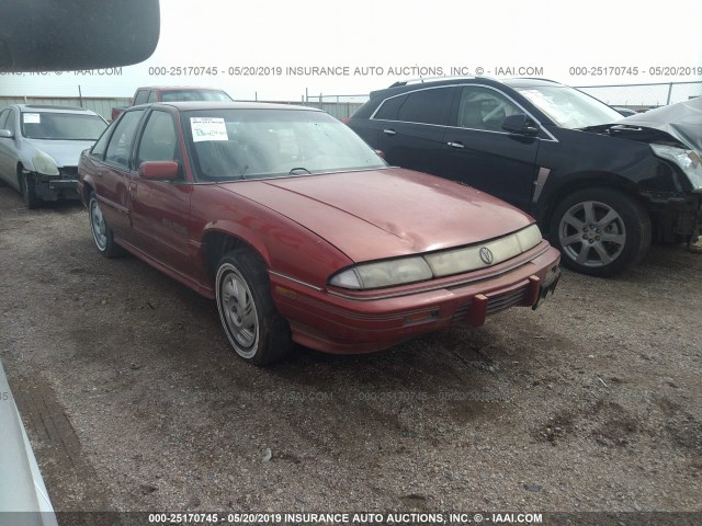 1G2WJ52M4SF211792 - 1995 PONTIAC GRAND PRIX SE წითელი ფოტო 1