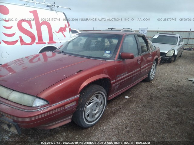 1G2WJ52M4SF211792 - 1995 PONTIAC GRAND PRIX SE წითელი ფოტო 6
