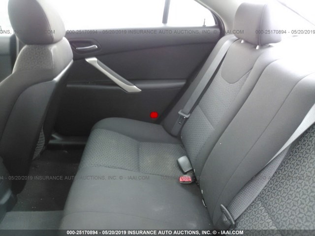 1G2ZF57B184147690 - 2008 PONTIAC G6 VALUE LEADER/BASE BLUE photo 8