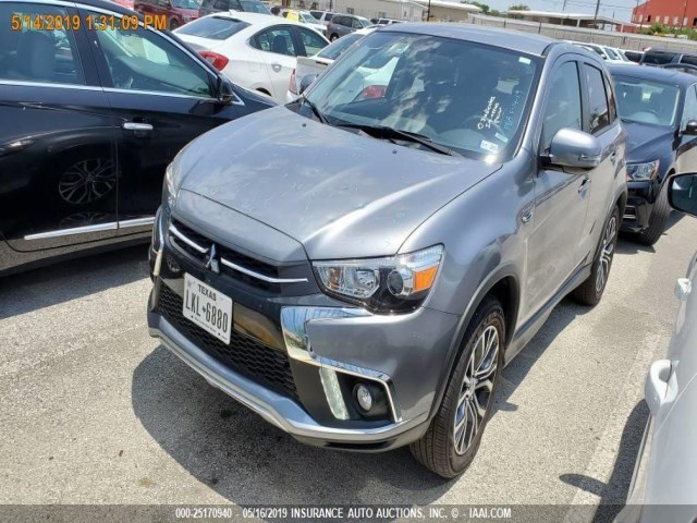 JA4AP4AU0KU007741 - 2019 MITSUBISHI OUTLANDER SPORT GT/SE GRAY photo 6