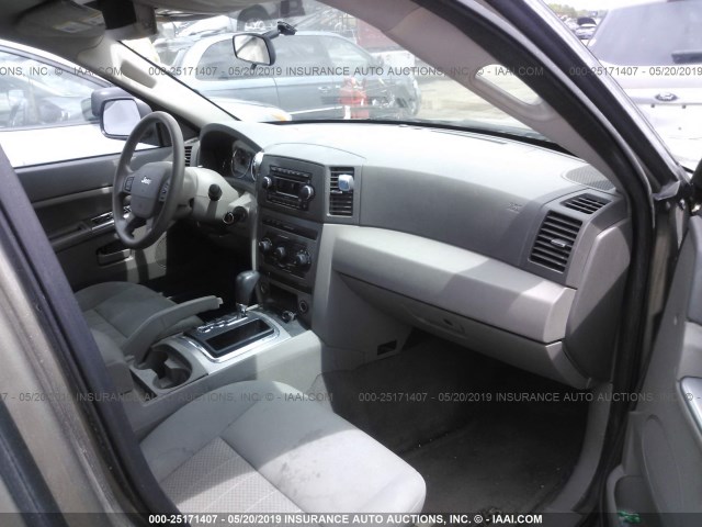 1J4GR48K06C279307 - 2006 JEEP GRAND CHEROKEE LAREDO/COLUMBIA/FREEDOM 金色 照片 5