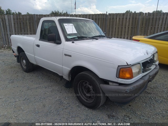 1FTCR10A4VTA71967 - 1997 FORD RANGER WHITE photo 1