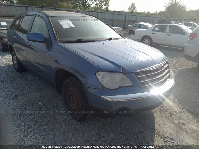 2A8GM68X47R335424 - 2007 CHRYSLER PACIFICA TOURING BLUE photo 6