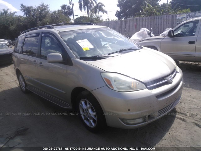 5TDBA22CX4S018162 - 2004 TOYOTA SIENNA XLE/XLE LIMITED TAN photo 1