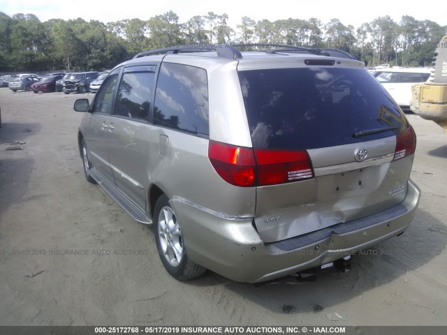 5TDBA22CX4S018162 - 2004 TOYOTA SIENNA XLE/XLE LIMITED TAN photo 3