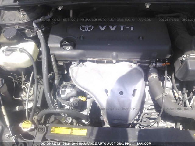 JTKDE3B7XA0314943 - 2010 TOYOTA SCION TC ნაცრისფერი ფოტო 10