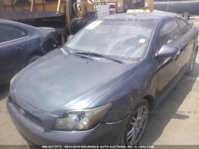 JTKDE3B7XA0314943 - 2010 TOYOTA SCION TC ნაცრისფერი ფოტო 2