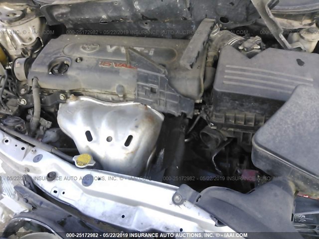 4T4BE46K88R032937 - 2008 TOYOTA CAMRY CE/LE/XLE/SE GRAY photo 10