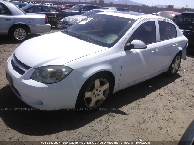 1G1AF5F58A7232057 - 2010 CHEVROLET COBALT 2LT WHITE photo 2