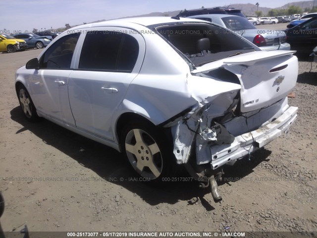 1G1AF5F58A7232057 - 2010 CHEVROLET COBALT 2LT WHITE photo 3