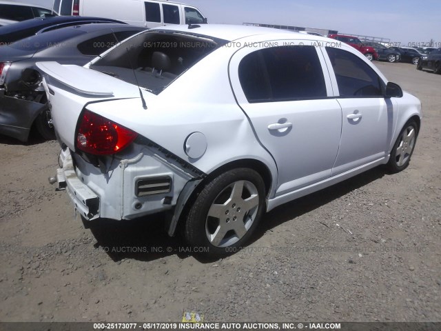 1G1AF5F58A7232057 - 2010 CHEVROLET COBALT 2LT WHITE photo 4