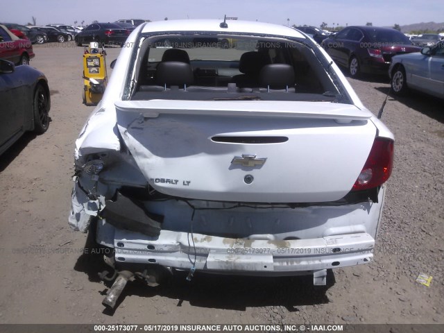 1G1AF5F58A7232057 - 2010 CHEVROLET COBALT 2LT WHITE photo 6