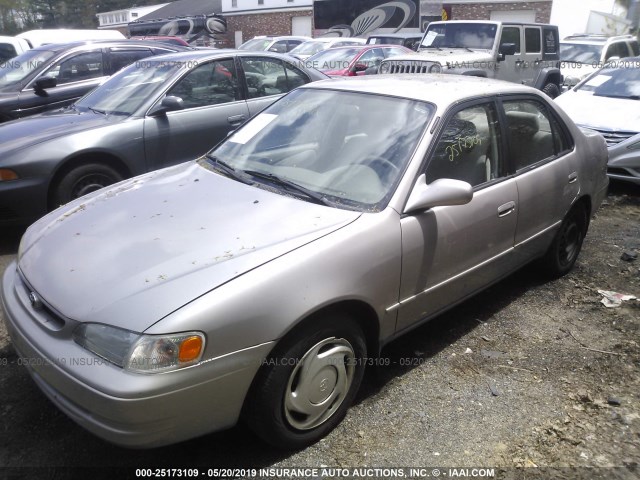 2T1BR18E8WC045058 - 1998 TOYOTA COROLLA VE/CE/LE BROWN photo 2