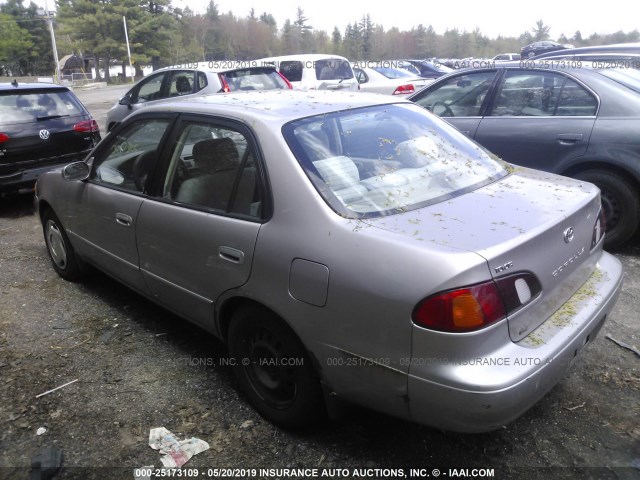 2T1BR18E8WC045058 - 1998 TOYOTA COROLLA VE/CE/LE BROWN photo 3