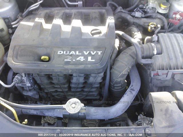 1B3BD4FB9BN608975 - 2011 DODGE AVENGER EXPRESS 银色 照片 10