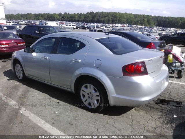 1B3BD4FB9BN608975 - 2011 DODGE AVENGER EXPRESS SILVER photo 3